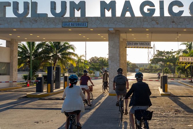 Tulum Bike Tour Tulum Maya Ruins Cenote Swimming Pueblo History Art Tacos Lunch - Indulging in Delicious Tacos for Lunch