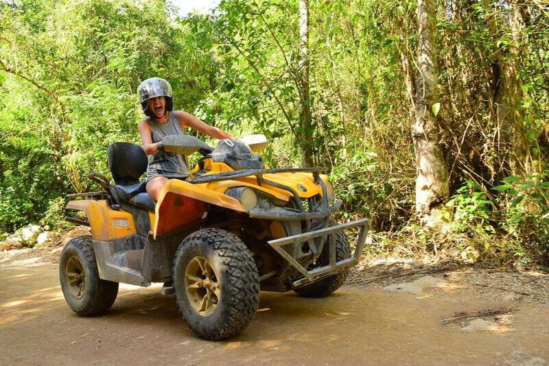 Tulum: High End ATV! Zipline circuit with different flights - Good To Know