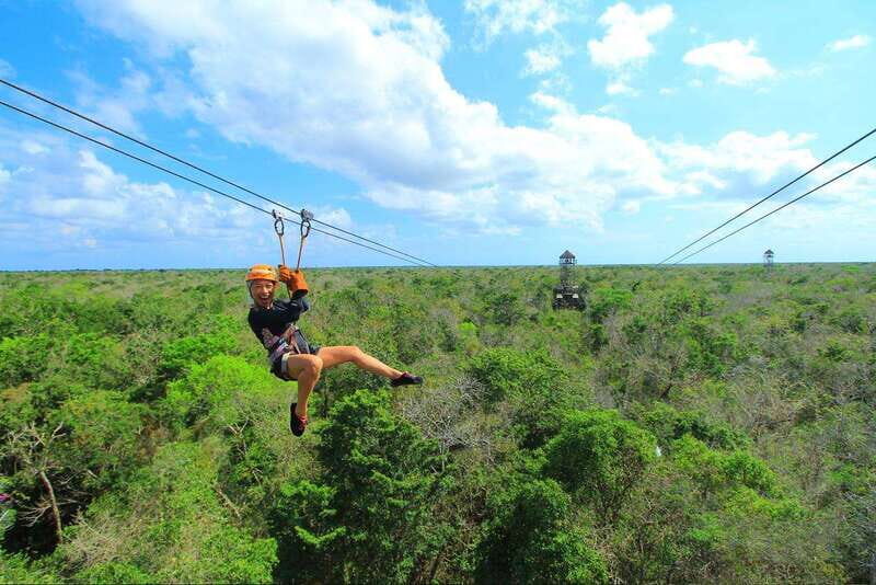 Tulum: High End ATV! Zipline circuit with different flights - The Sum Up