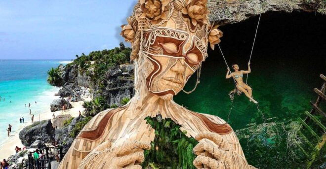 Tulum: Mayan Ruins, Statue Ven a La Luz, and 4 Cenotes Tour - Highlights and Experiences
