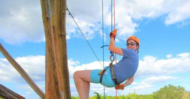 Tulum: Rappel, Jungle Zip Line & Cenote Snorkeling Tour - Tulum Archaeological Site