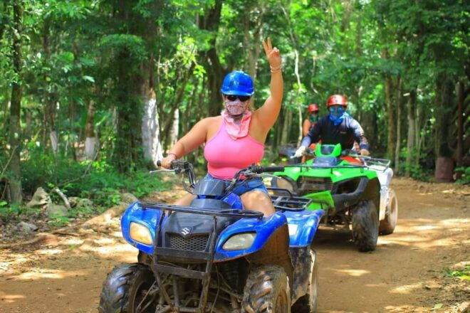 Tulum: SINGLE Atv, Zip Lines and Cenote Adventure With Lunch - Safety and Equipment