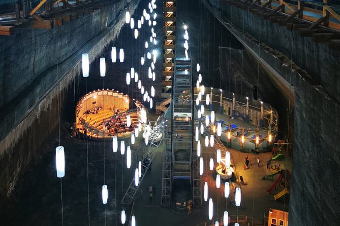 Turda Salt Mine, Corvin Castle and Alba Fortress From Cluj - Salt Mine Exploration