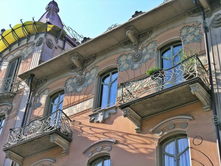 Turin: Art Nouveau Walking Tour With Coffee - Art Nouveau Architecture Highlights