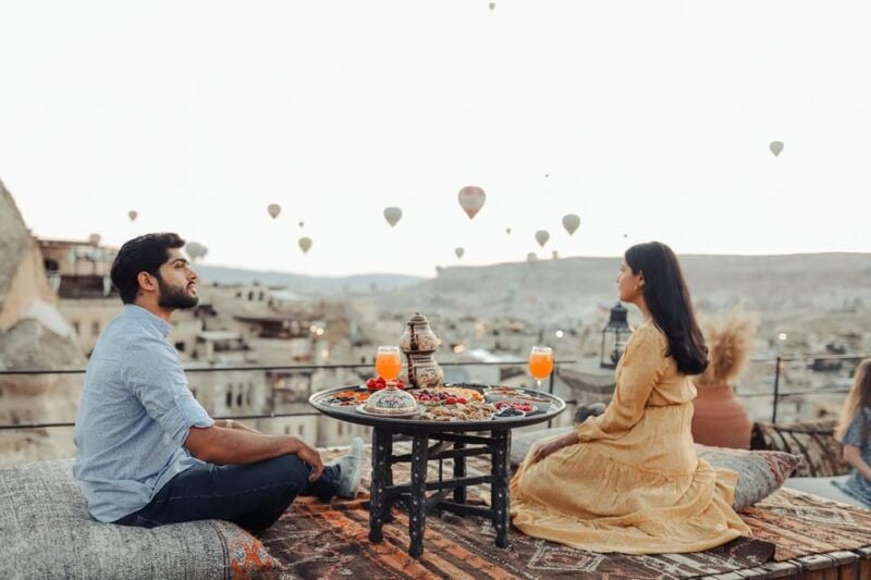 Turkish breakfast under balloons - Why This Experience Is Worth Considering