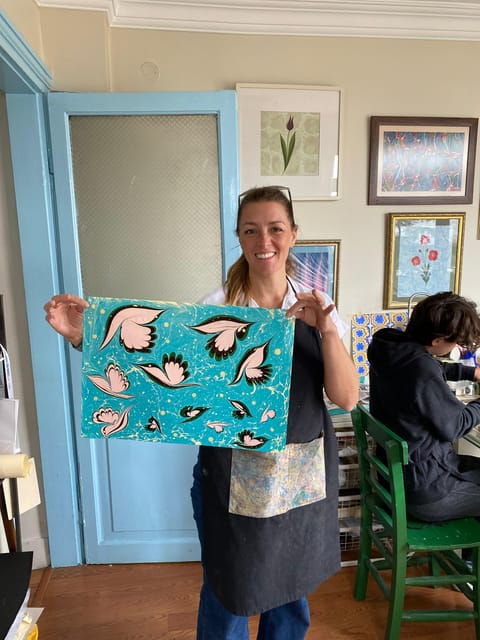 Turkish Marbling Paper Ebru Art Workshop - Booking Information