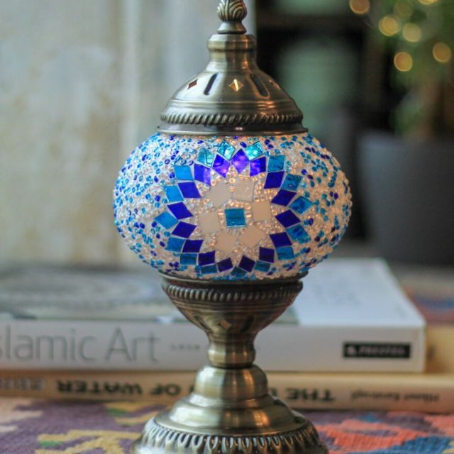 Turkish Mosaic Lamp Art Masterclass Darlinghurst Sydney - Craft Your Own Mosaic Lamp
