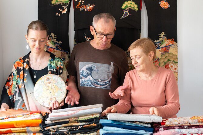 Turn Antique Kimono into Take-Home Interior Art - An In-Depth Look at the Kimono Art Experience