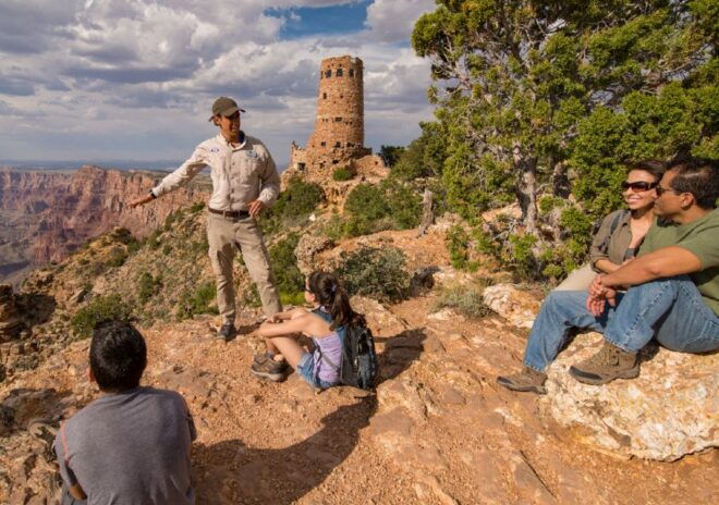 Tusayan: Grand Canyon Desert View & South Rim Pink Jeep Tour - Not Suitable For