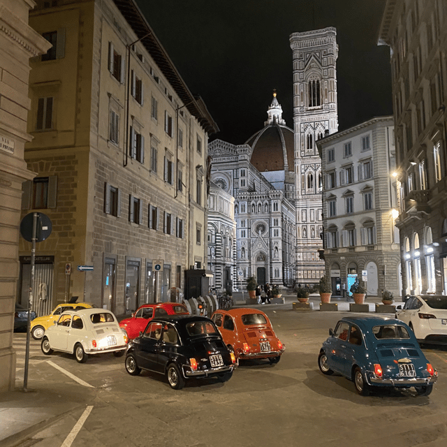 Tuscan Evening Tour: Fiat 500, 8:30 to 10 PM - Inclusions of the Tour