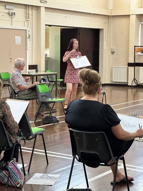 Tutored Life Drawing Classes - Class Inclusions