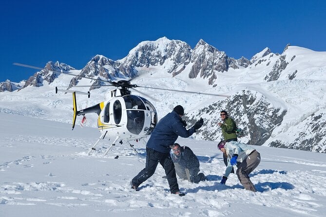 Twin Glacier Fox and Franz, Snow Landing (Allow 30 Mins - Departing Fox Glacier) - Stunning Glacier Views