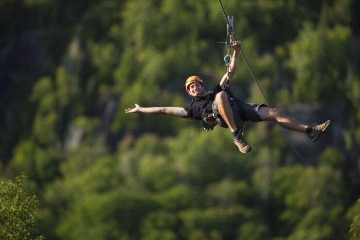 Tyroparc: Via Ferrata Guided Tour and Zipline Combo Ticket - Activity Details