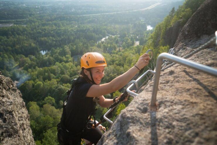 Tyroparc: Via Ferrata Guided Tour and Zipline Combo Ticket - Experience Highlights