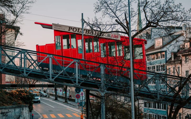 UBS Polybahn: Linking Zürich Central and Zürich Polyterrasse - Scenic Ride and Panoramic Views