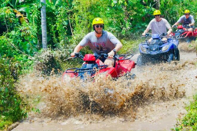 Ubud ATV Quad Bike Adventure & River Rafting With Lunch - Detailed Itinerary
