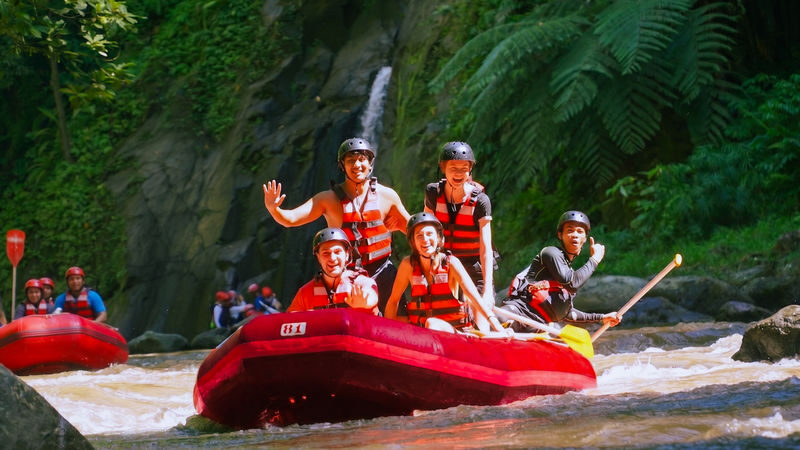 Ubud ATV Quad Bike Ride - Jungle, River & Tunnel | Alamelu Bali ATV - Clean Up, Then Sit Down to Lunch