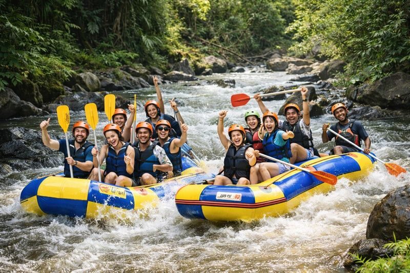 Ubud ATV Ride, Rafting, and Jungle Swing - Who will enjoy this day