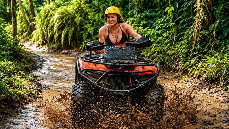 Ubud ATV Ride, Rafting Experience, and Rice Terrace - At a glance