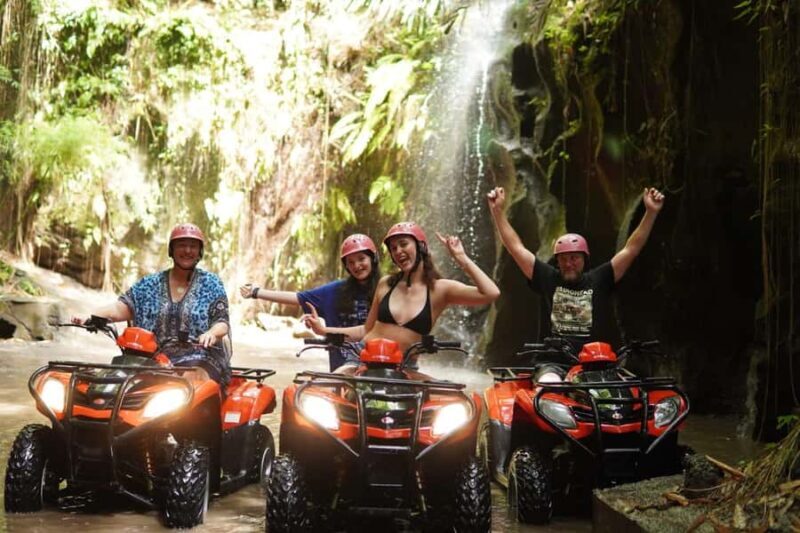 Ubud ATV through River, Cave, Waterfall & Rafting Package - Starting Point and Meeting Locations