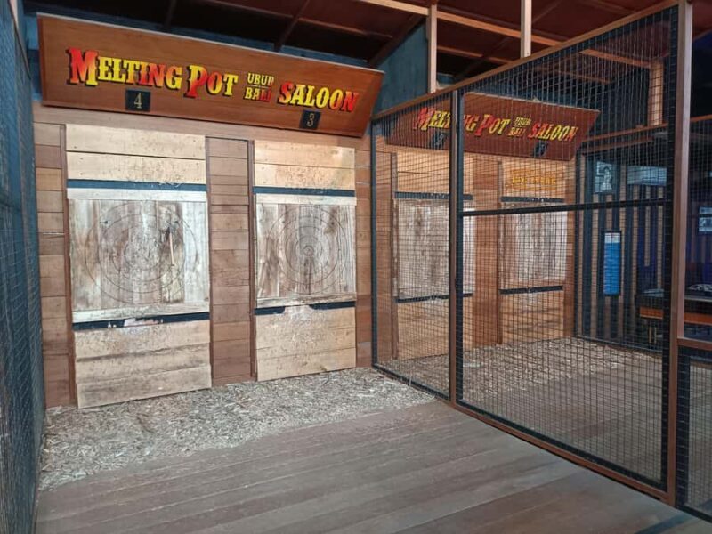 Ubud : Axe Throwing Fun - The Setup: A Unique Take on Bali Activities