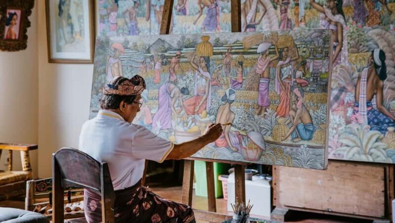 Ubud: Bali Art Class, Painting, Batik, Wood Carving, Silver - An Overview of the Artistic Offerings in Ubud