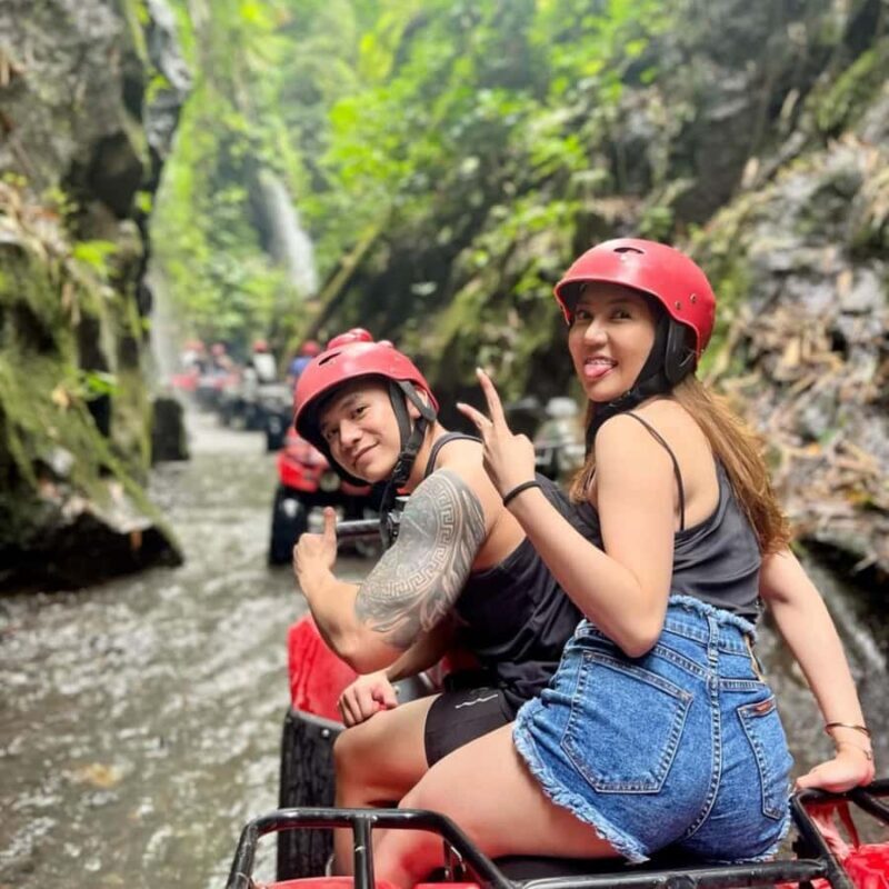 Ubud Bali Atv Quad Bike Long Tunnel - Waterfall & Rafting - The Sum Up