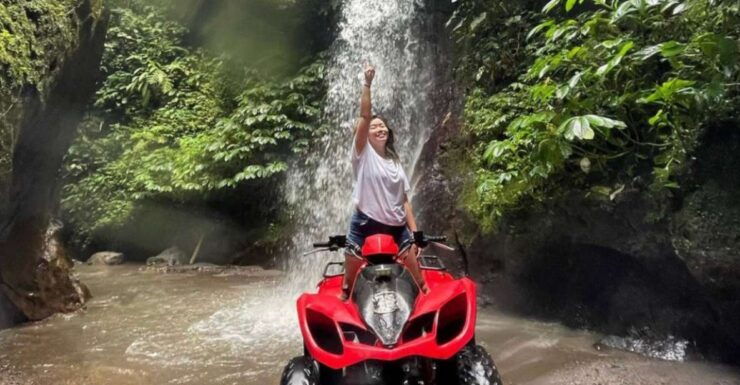 Ubud: Bali Jungle, River, Waterfall, and Cave Quad Bike Tour - Tour Highlights and Inclusions