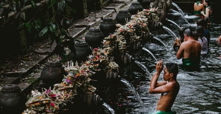 Ubud Bali: Melukat Purification Ritual and Tegalalang Field. - Detailed Itinerary