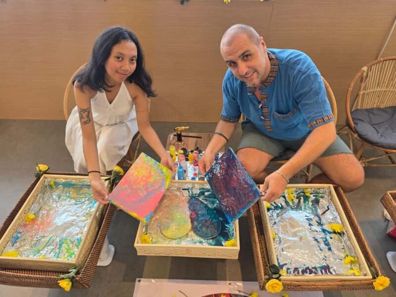 Ubud: Create Your Own Pouring Painting Art Workshop - Ubud: Create Your Own Pouring Painting Art Workshop