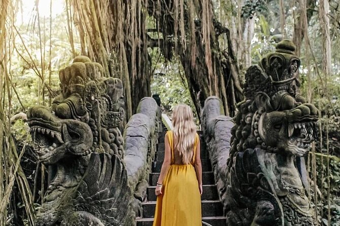 Ubud DayTrip : Monkey Forest - Rice Terrace - Jungle Swing - Water Temple - Monkey Forest