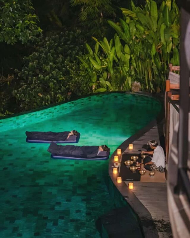 Ubud: Floating Sunset Sound Bath & Sound Healing Experience - The Experience in Detail