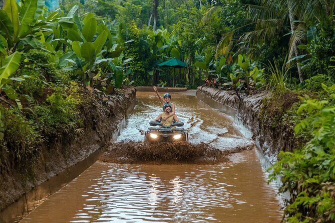 Ubud Fun ATV: Muddy Tunnels, Rice Paddies & Waterfall - Highlights of the Route