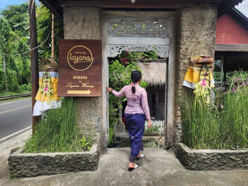 Ubud: Hidden Waterfalls, Rice terrace & Cliffside Dining - Lunch with a View: Jungle Ravine Dining
