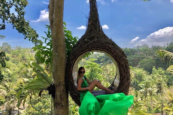 Ubud Hype: Jungle Swing, Bird Nest, Ayung River Rafting With Transport & Lunch - Inclusions
