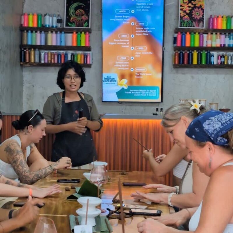 Ubud: Incense Making Workshop. Create Incense From Scratch! - FAQs