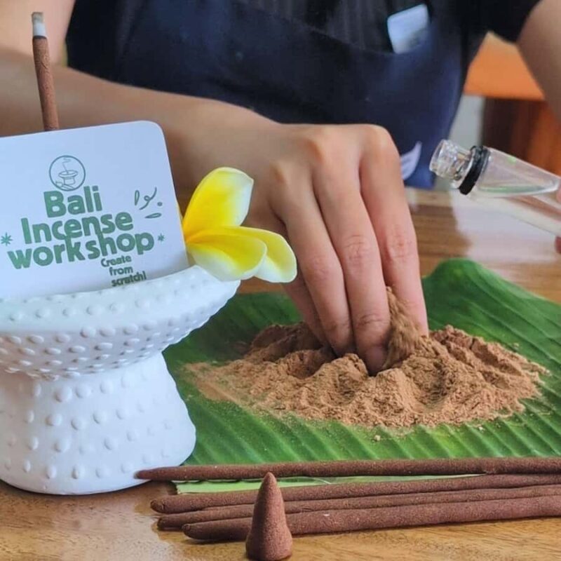 Ubud: Incense Making Workshop. Create Incense From Scratch! - Good To Know