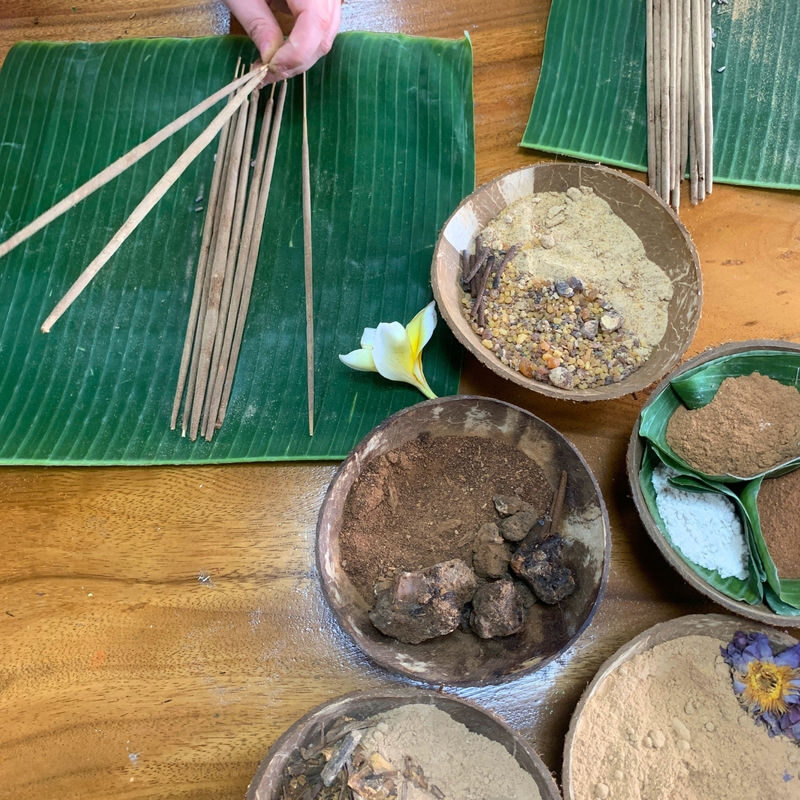 Ubud: Incense Making Workshop with Free DIY Incense Kit - Learn the formula before you roll