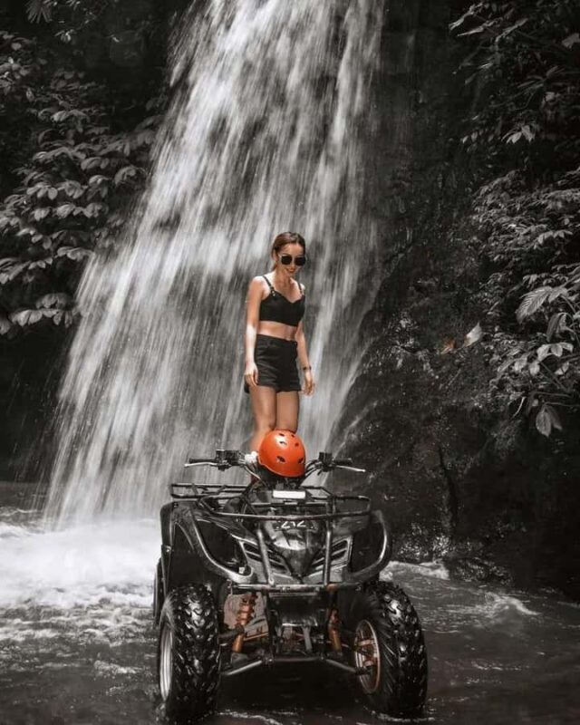 Ubud: Kuber single ATV Quad Adventure with Waterfall Track - Post-Ride Comfort and Refreshments