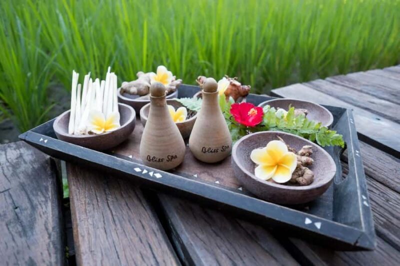 Ubud: Luxury Spa Massage Relaxing Package Amidst Rice Field - The Itinerary Breakdown