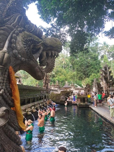 Ubud: Monkey Forest and Tegenungan Waterfall Guided Tour - Key Points