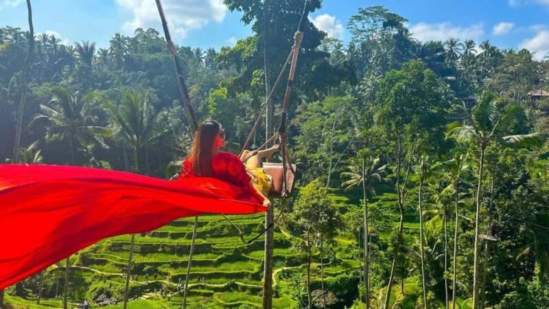 Ubud Monkey Forest, Rice Terrace, and Swing Private Tour - Authentic Experiences and Hidden Gems