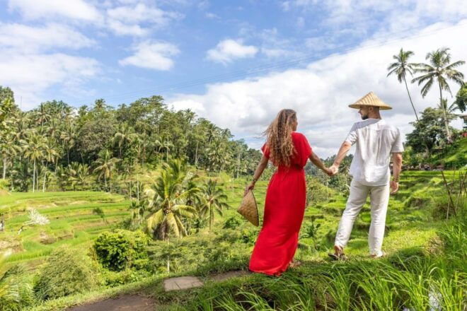 Ubud Monkey Forest, Temple, Rice Terrace and Waterfall Tour - Gunung Kawi Sebatu Temple