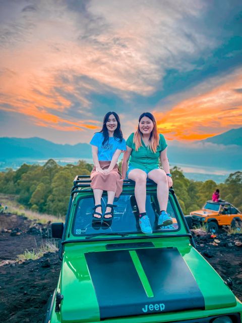 Ubud: Mount Batur Jeep Sunrise and Natural Hot Spring Tour - Full Description