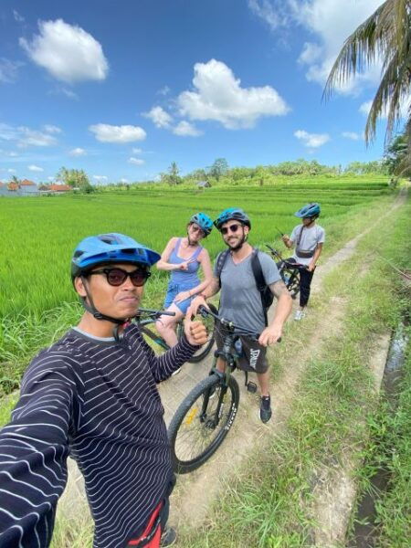 Ubud : Private Bike Tour Rice Fields With Meal and Pool - Experience