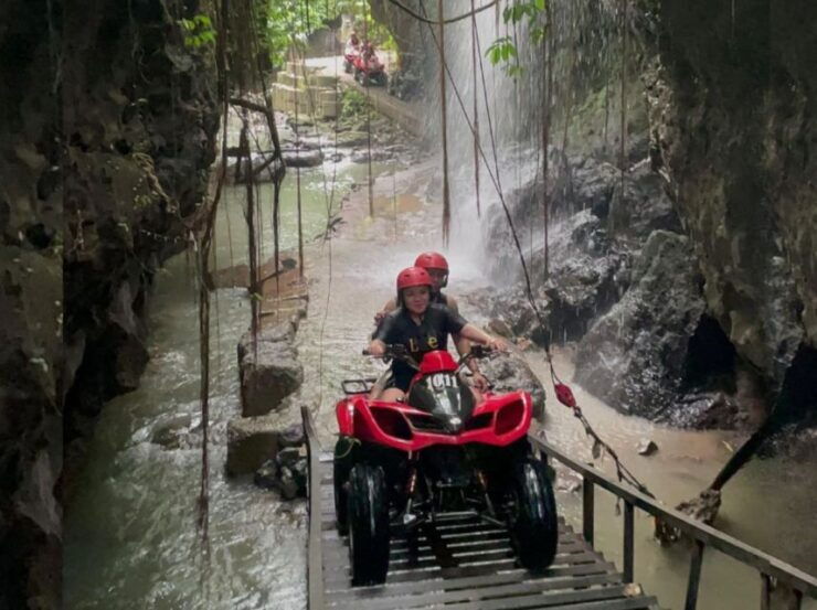 Ubud: Quad ATV Waterfalls & Barong Caves - Experience the Thrill of Quad ATV Riding