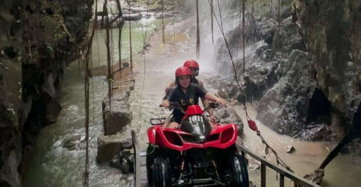 Ubud: Quad ATV Waterfalls & Barong Caves - Explore Stunning Waterfalls in Ubud