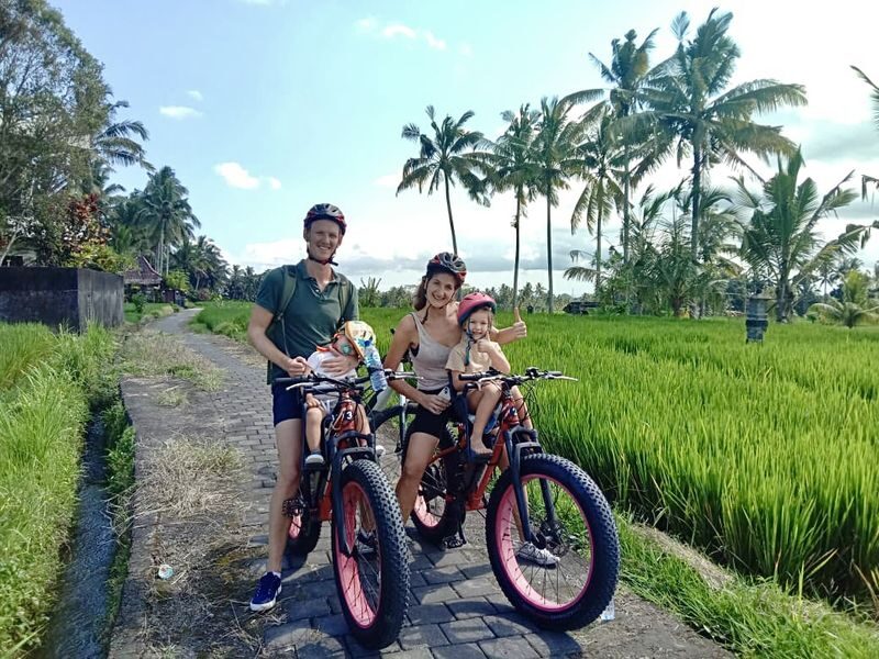 Ubud Rice Fields & Tegallalang E-Bike Discovery - A Balinese home and local customs