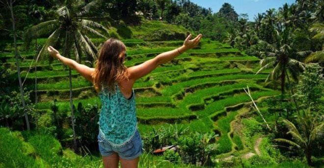 Ubud: Rice Terraces, Waterfall, and Monkey Forest Day Tour - Monkey Forest Sanctuary