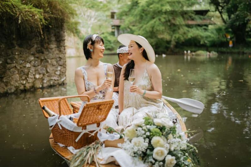 Ubud: Romantic Picnic on a Wooden Boat with Sparkling Wine - Good To Know